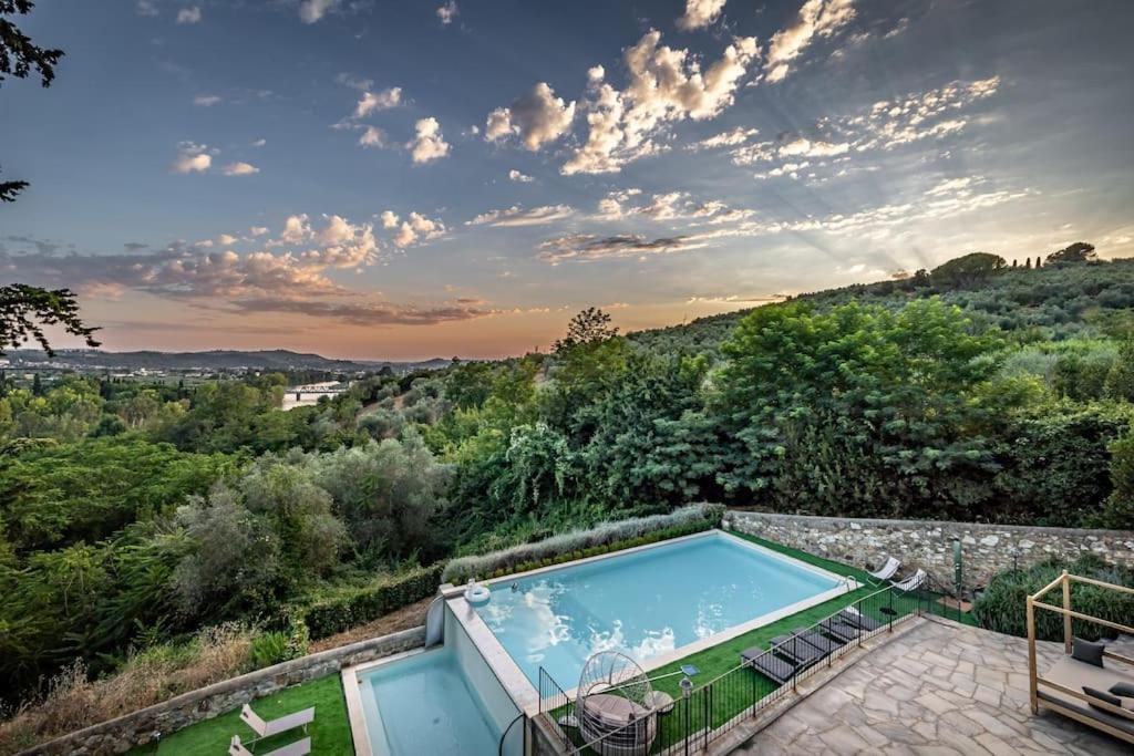 Luxury Villa Tolomei Gucci With Spa San Jacopo al Girone Εξωτερικό φωτογραφία
