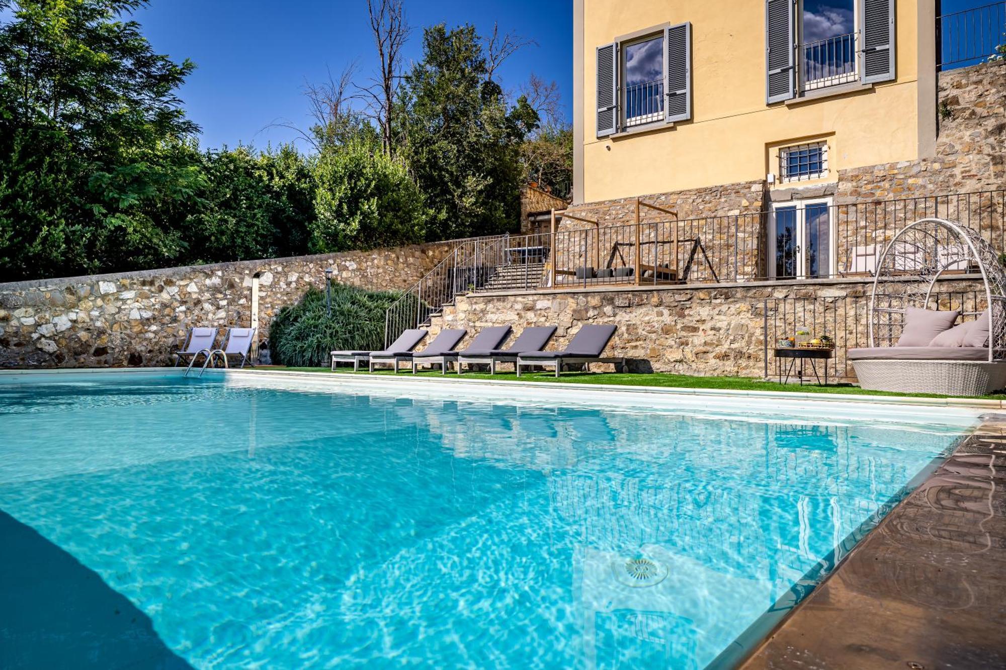 Luxury Villa Tolomei Gucci With Spa San Jacopo al Girone Εξωτερικό φωτογραφία